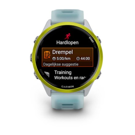 Часы Garmin ForeRunner 570, 47mm (Whitestone/Turquoise)